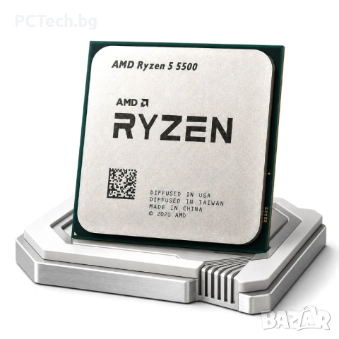 Процесор AMD Ryzen 5 5500, AM4, 6C/12T, 4.20GHz, 16MB L3 Cache, Tray