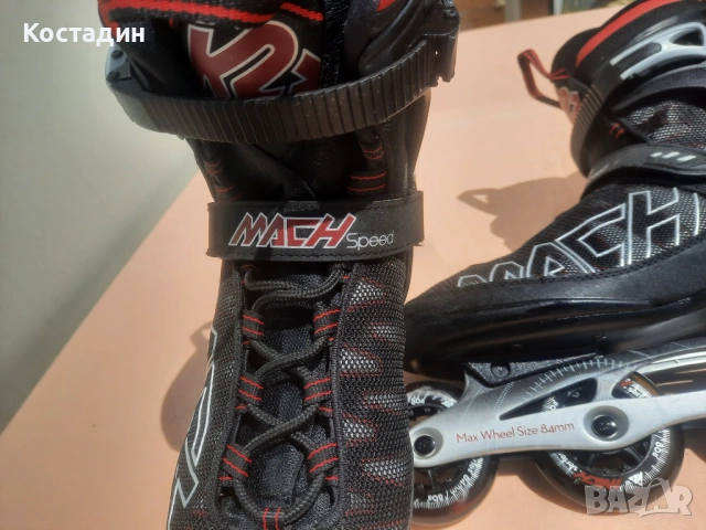Ролери K2 Mach 84 speed Skates 47 номер, снимка 5 - Ролери, кънки - 54600153