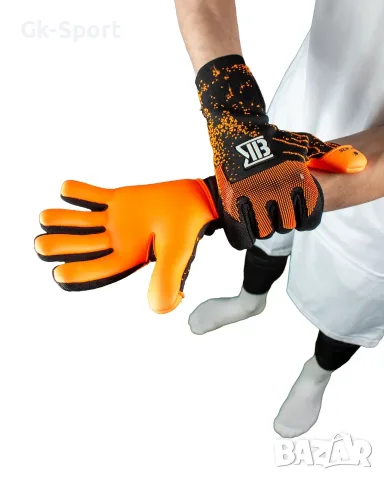 Вратарски ръкавици Bkeeper ATIK #26 Orange размер 6, снимка 3 - Футбол - 55306280