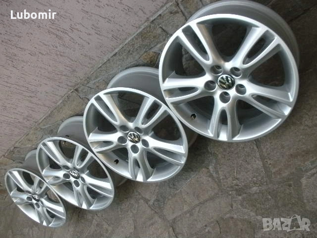 16 цола 5 х 100 мм 4 бр лети джанти - STM Germany ! - VW,Audi,Seat,Skoda..., снимка 5 - Гуми и джанти - 54671967