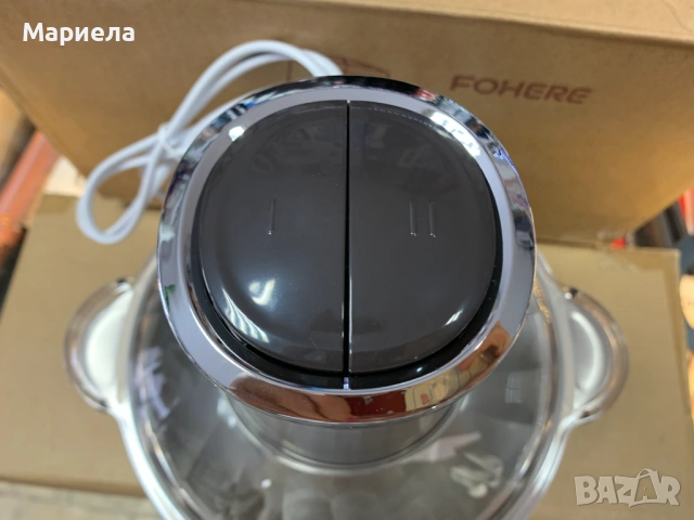 Eлектрически чопър FOHERE 2.5L , С 4 ножа, снимка 7 - Чопъри и пасатори - 54776165