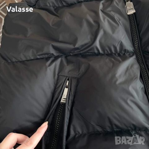 С етикет 19V69 Versace оригинален черен спортен елек/грейка S , снимка 7 - Спортни дрехи, екипи - 54712997