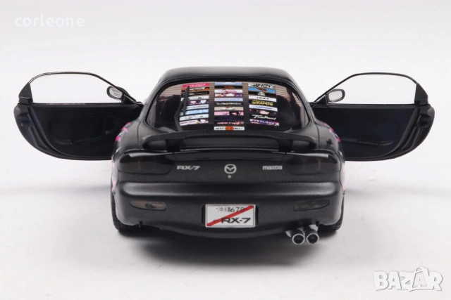 Mazda RX7 FD3RS Solido Works Itasha Club 1999 - мащаб 1:18 на Solido нов в кутия, снимка 10 - Колекции - 55265734
