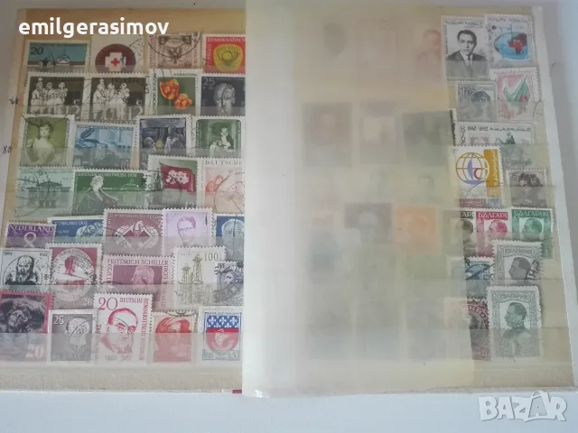 Два класьора с пощенски марки., снимка 18 - Филателия - 55508851