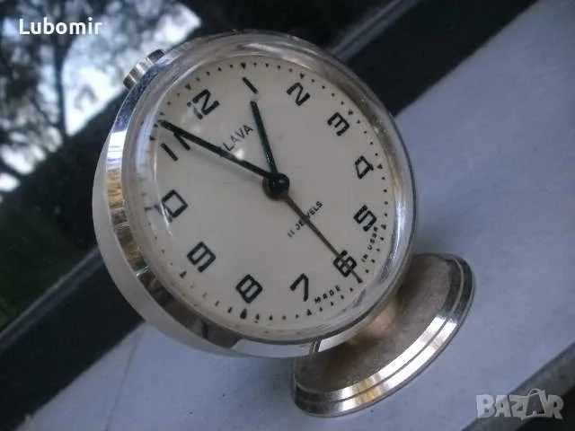 Античен руски часовник / будилник / - механичен ! - Slava ! Made in USSR ! , снимка 7 - Антикварни и старинни предмети - 55501882