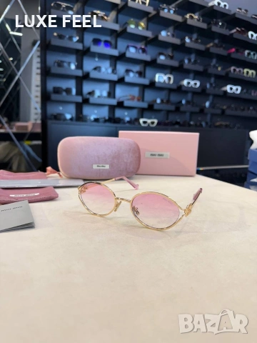 MIU MIU 🤍Дамски Слънчеви Очила , снимка 7 - Слънчеви и диоптрични очила - 54369019