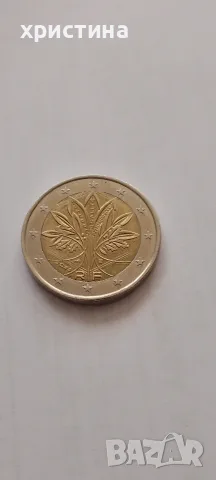 монета от 2 евро от франция