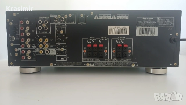 Pioneer VSX-D511 – AV ресийвър, Dolby Digital/DTS, снимка 5 - Ресийвъри, усилватели, смесителни пултове - 55241895