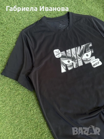 Мъжка тениска Nike Dri - FIT Fitness, снимка 4 - Тениски - 55485193