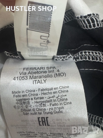 Мъжка тениска с яка FERRARI. Размер XL/2XL, снимка 6 - Тениски - 54383012