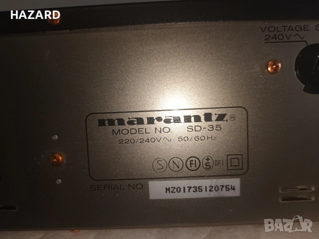 Marantz SD-35 Digital monitoring, снимка 7 - Декове - 55189573