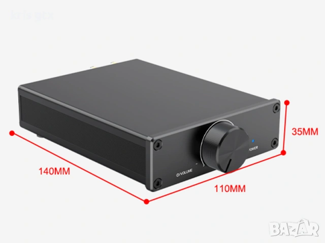 Мини усилвател стерео HiFi усилвател с TPA3255 чип и сменяеми Op-Amps клас D, снимка 14 - Ресийвъри, усилватели, смесителни пултове - 54895817