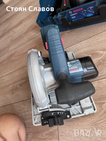Ъглошлайф BOSCH GWX 18 V-10 PSC + 5а Батерия, снимка 4 - Ъглошлайфи - 55471528