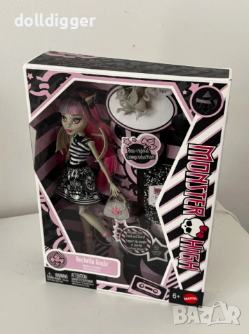 Monster High Boo-Riginal Creeproduction Rochelle Goyle, снимка 4 - Кукли - 54245545