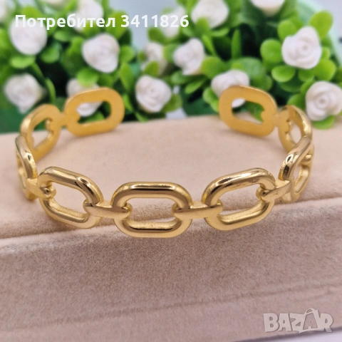 Classic Chain Bracelet ⛓️ – дамска гривна | с позлата