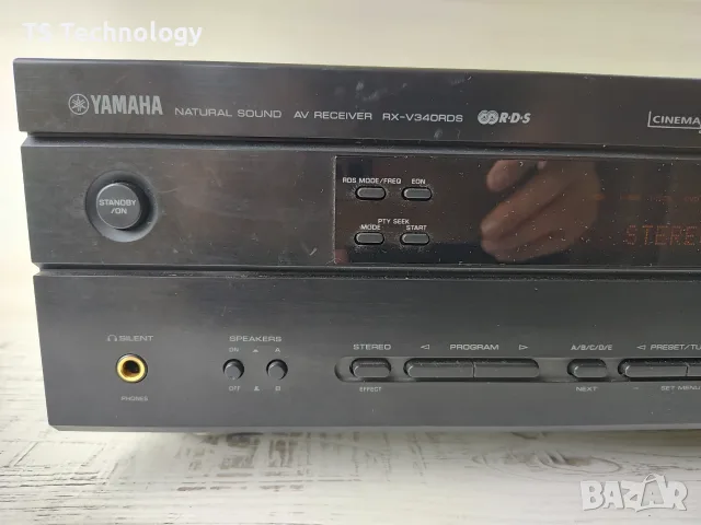  Ресивър Yamaha RX-V340RDS – 5.1-канален аудио приемник, снимка 3 - Ресийвъри, усилватели, смесителни пултове - 55309196