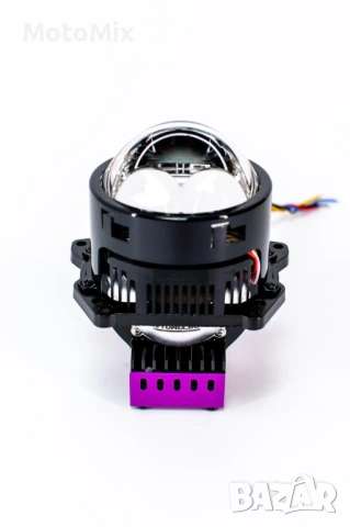 LED Лупи за вграждане с лазер 3.0 инча 75W 10000LM 2 бр к-т къси и дълги, снимка 2 - Аксесоари и консумативи - 54406861