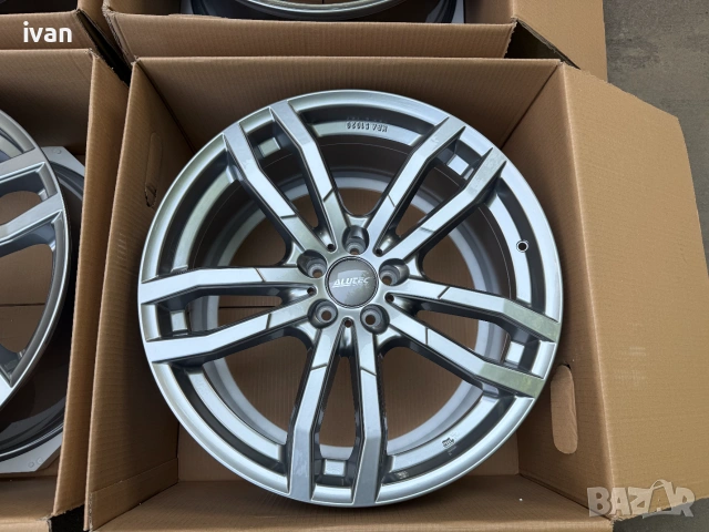 4 бр. чисто нови алуминиеви джанти Alutec 21 цола 5x112, централен отвор 66.5, ET35, 9.5J, снимка 9 - Гуми и джанти - 55263215