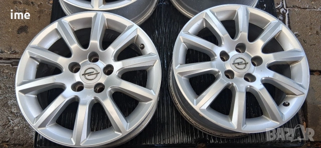4бр. ляти джанти 6.5J16 ET37. Borbet. 5x110мм. Свалени са от Opel Astra...., снимка 15 - Гуми и джанти - 55158762