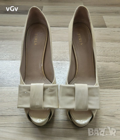 Токчета Furla - 39 , снимка 2 - Дамски обувки на ток - 54414116