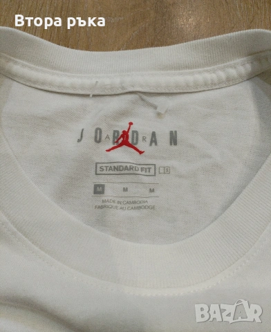 Nike air jordan тениска мъжка оригинален , снимка 4 - Спортни дрехи, екипи - 54509565