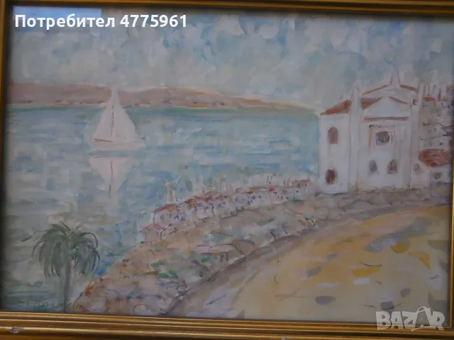 Картина акварел, снимка 2 - Картини - 55507980
