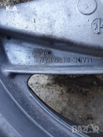 Задна джанта 17 Kawasaki ZZR 600, снимка 3 - Части - 54971276