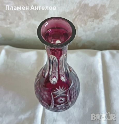 Графа/Декантер/Карафа за вино Бохемия - Nachtmann стил. , снимка 6 - Вази - 54984508