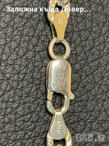 Сребърен  синджир ланче silver 925 чисто нов lanec sinjir ланец, снимка 6 - Колиета, медальони, синджири - 54488349