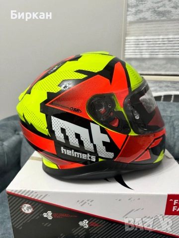 Каска MT Thunder 3sv, снимка 3 - Други спортове - 54402233