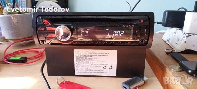 Авто Cd Sony USB, снимка 2 - Аксесоари и консумативи - 54724421