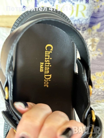 Дамски сандали Dior размер 39 , снимка 7 - Сандали - 55104694