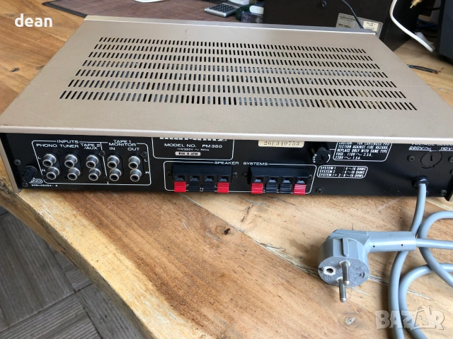 Marantz console stereo amplifier PM350, снимка 5 - Ресийвъри, усилватели, смесителни пултове - 55081622