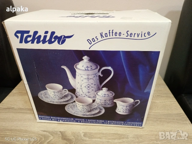 Продавам чисто нов порцеланов сервиз Tchibo Germany, 15 части, снимка 10 - Сервизи - 54948334