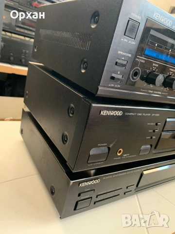 Ретро стерео система Kenwood (Усилвател, CD плеър и Тунер, снимка 3 - Аудиосистеми - 54866576