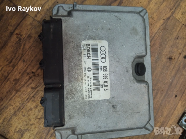  Компютър , ECU Audi A4 1.9 TDI 1998 038906018S , 0281001721