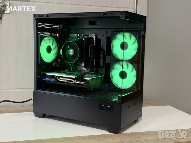 Геймърски компютър Ryzen 5 2400G,RX570, 8GB RAM, снимка 3 - Геймърски - 55191343