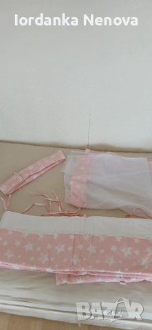 Сет за люлка, кошара , снимка 2 - Спално бельо и завивки - 54313259