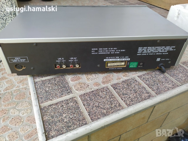 Дек Akai GX-A5X, снимка 9 - Декове - 55086970