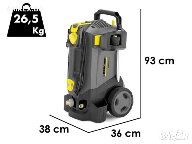 Професионална водоструйка Kärcher HD 5/17 C Plus 200 bar, снимка 2 - Водни помпи - 55375707
