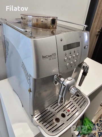 Кафемашина Saeco Incanto Deluxe S class, снимка 3 - Кафемашини - 54299487