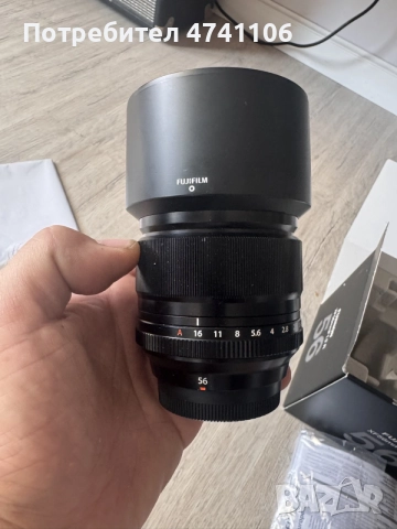 Fujinon XF56mm F1,2R, снимка 5 - Обективи и филтри - 55413693