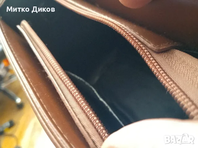 Кафява чанта #3 кожена нова 185х180х95 мм, снимка 7 - Чанти - 55478995