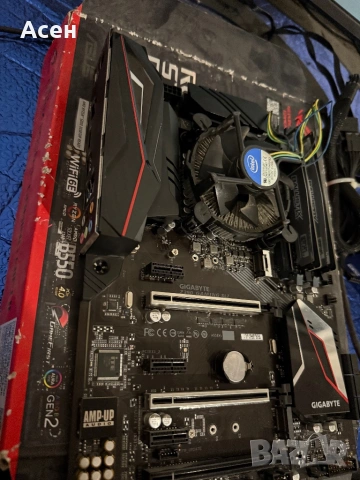 дъно Gigabyte Z390 Gaming X И рам 16 gb i5-8600, снимка 4 - Видеокарти - 49520594