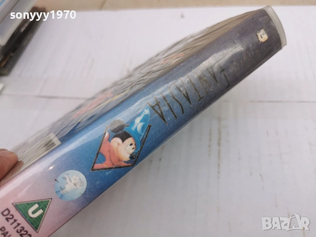 FANTASIA-VHS VIDEO TAPE 0807260852L1, снимка 7 - Други жанрове - 55195852