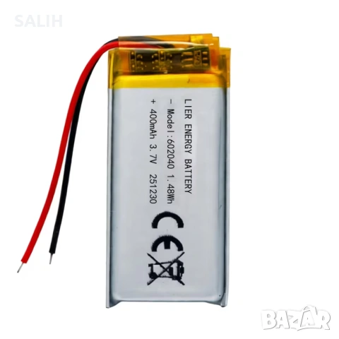 LITER ENERGY 3.7V Li-Po Батерии 502020 602040 602535 603450 802050 5360105 802060 903048 101920, снимка 3 - Друга електроника - 54552004