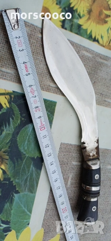 Стар кинжал - КУКРИ - мачете* , снимка 4 - Антикварни и старинни предмети - 54094994