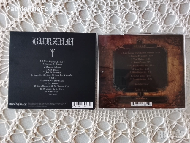 Burzum - Anthology и Draugen, снимка 2 - CD дискове - 54975538