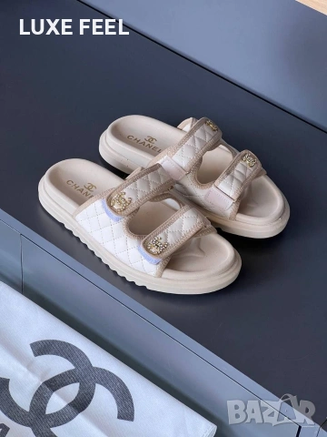 Chanel 💎Дамски Чехли , снимка 4 - Чехли - 54884844