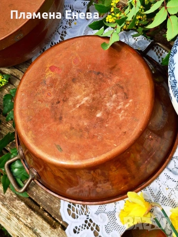 Голяма меден леген, умивалник, тава, снимка 7 - Съдове за готвене - 54135304